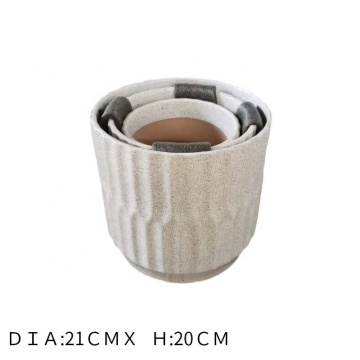 Stoneware hot selling Stoneware Flower Pot for Family