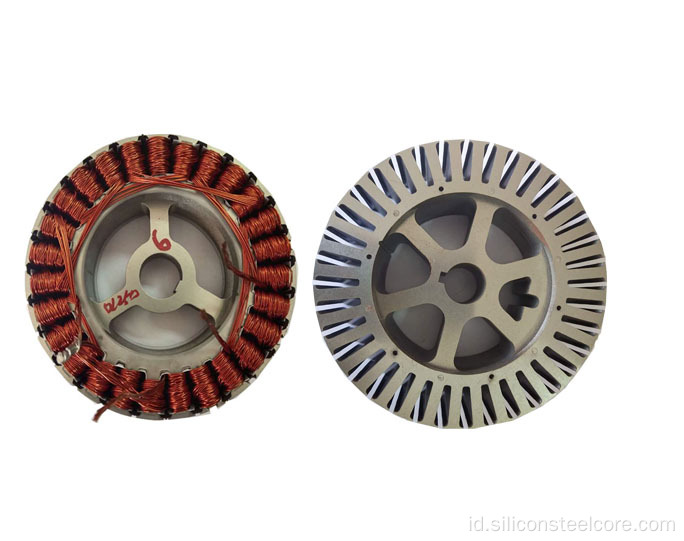 Aksesoris motor Chuangjia, lembaran stator rotor motor, bagian pemotongan logam