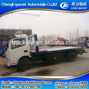 Discount new coming platform wrecker truck