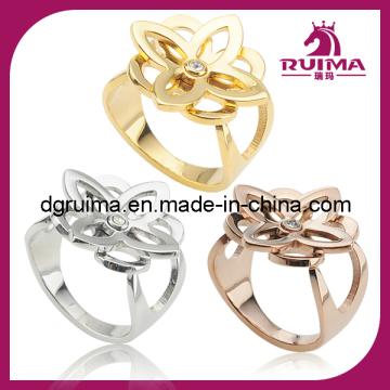 Elegant Rings Jewelry with Flower Shape (SR168)