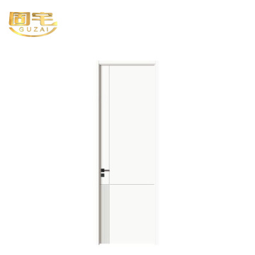 Cửa gỗ có rãnh đáy tông màu Morandi