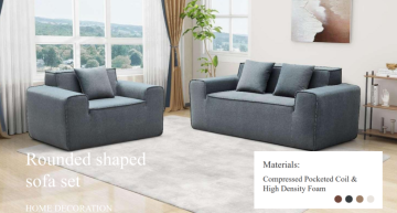 small 2 seater compression sofa
