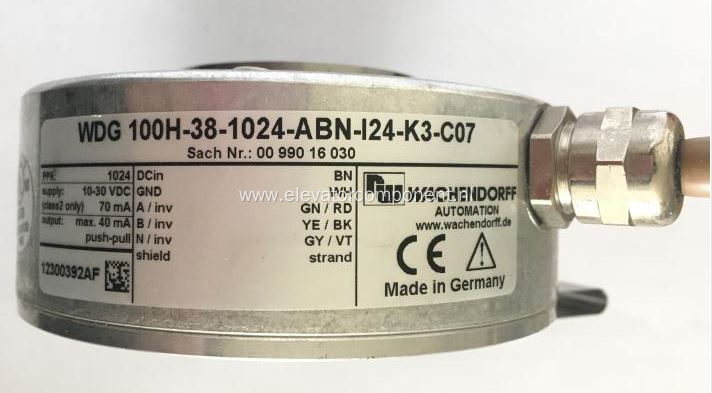 Thyssen Elevator Encoder WDG 100H-38-1024-ABN