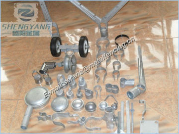 galvanized fence fittings / galvanized fence pipe fittings