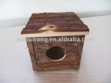 Wooden Squirrel/ hamster / hedgehog / rat house