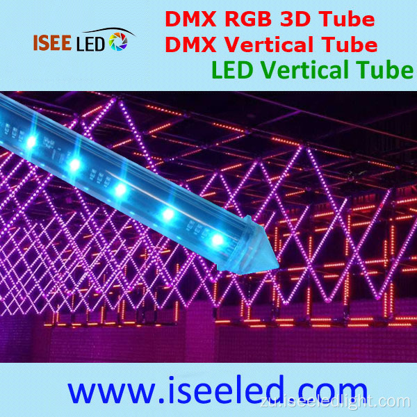 Umphumela we-3D we-RGB Pixel Tube ye-LED ye-Bar