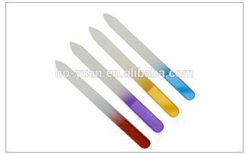 Crystal glass nail file colorful double side manicure beauty nail file