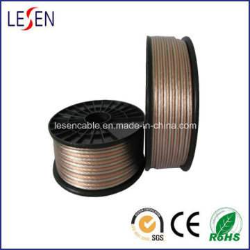 Transparent Speaker Cables Tinned Copper Conductor