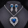 Fashion crystal necklace set