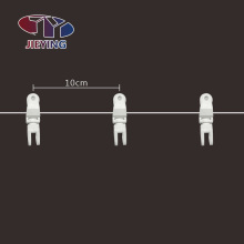 Custom Length Jieying Bendable Curtain Track Runners for Ripple Fold Curtains