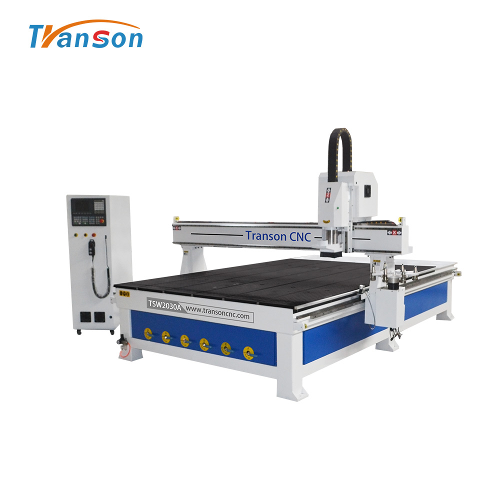 5.5KW 2030 كاروسيل ATC CNC راوتر Syntec Sytem