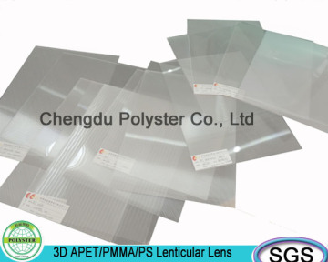 70 LPI PS lenticular lens sheet