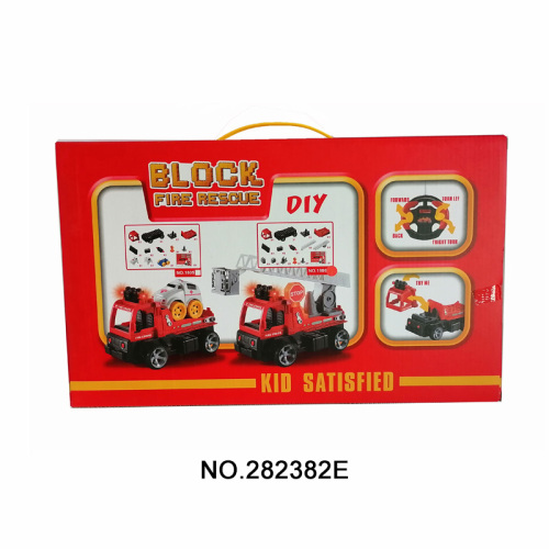 2.4G 4CH Assemble R/C Small Ambulance Fire Car