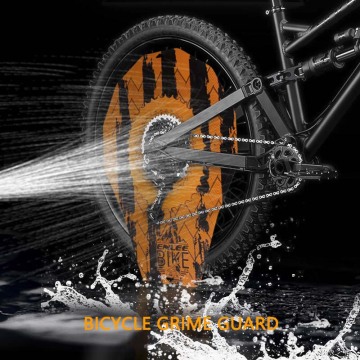Enlee BICYCLE GRIME GUARD Anti-fouling Bike Grime Guard Wheel Cover