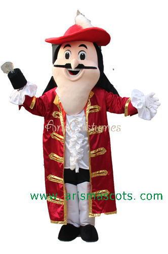 pirate costume human mascot custom mascot made