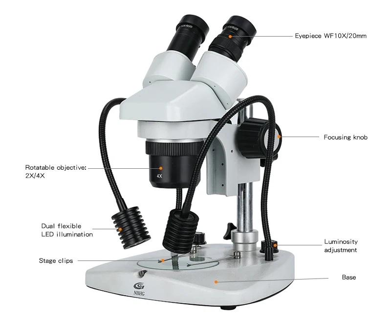 20x Trinicular Stereo Microscope Surgical Microscope