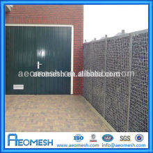 decorative welded galvanized gabion wall construction