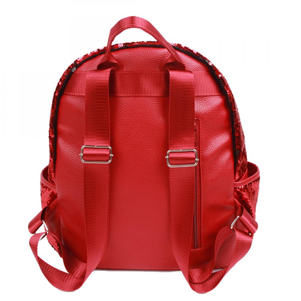 Red Sequin Backpack 1 Red Sequin Backpack 1