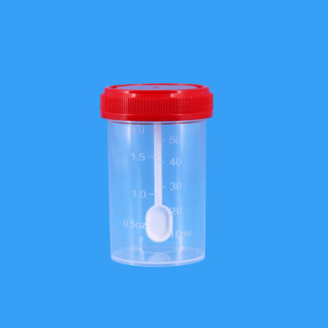 60ml Stool Collection Cup Disposable Fecal Specimen Collection Kit