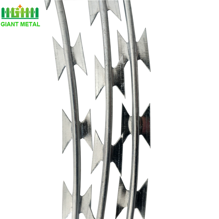 Hot Dippped Galvanized Low Price Razor Barbed Wire