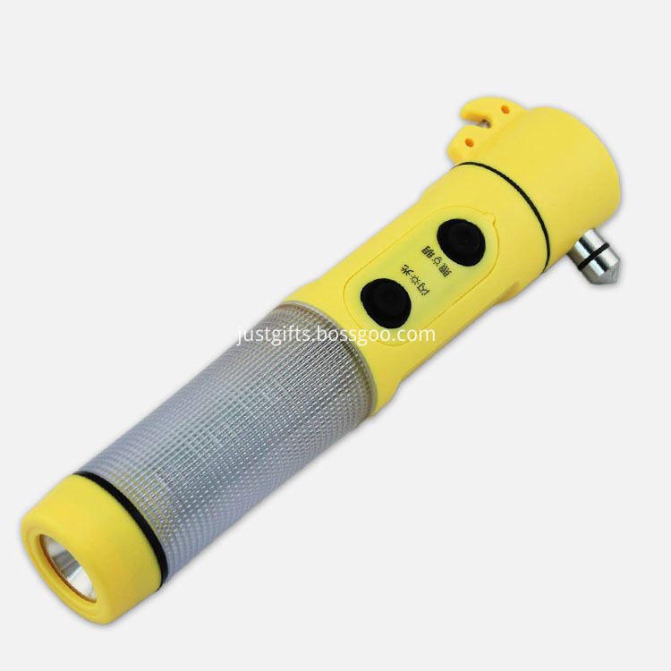 Promotional Automobile Imprinted Hammers & Flashlight Multifunction Tools