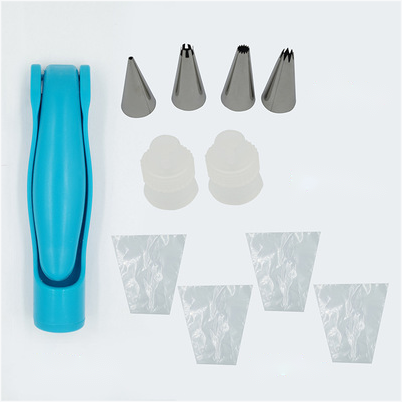 Pastry Icing Pen Cake Tools Piping Bag Nozzle Tips Fondant Cake Cream Syringe Tips Muffin Dessert Decorators Kitchen Accessories