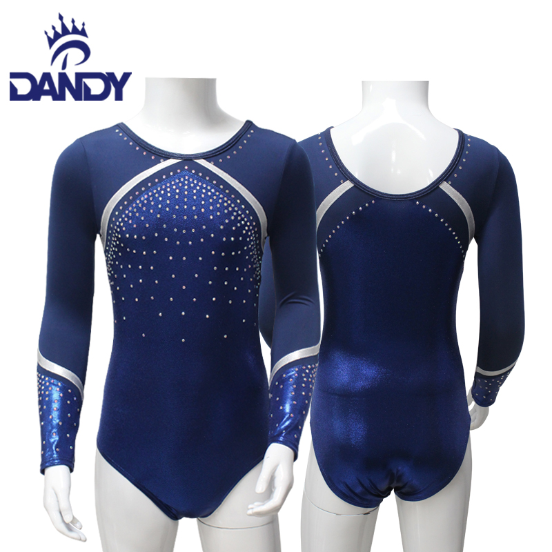 Mystique di alta qualità personalizzate Girls da ballo per bambini Leotards da ginnastica