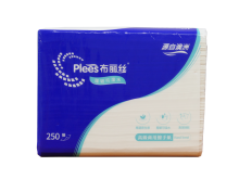 N folded of Coloured Handkerchief Paper