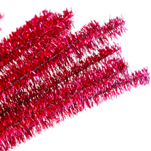 Craft glitter chenille stem,chritmas decoration