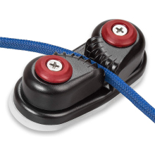 Black Anodized Aluminium Cam Cleats: Marine Sailing Accessories for Boats, Kayaks, Canoes, Dinghies