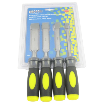 4PC Firmer Wood Chisel Set with PP and TPR Handle (WTL4997S)