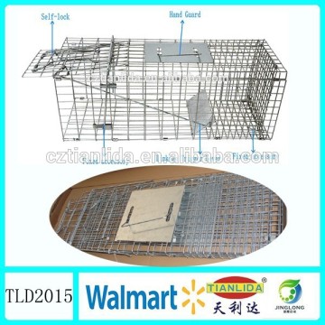 2015 best selling wire animal cage trap for wildlife control TLD2015