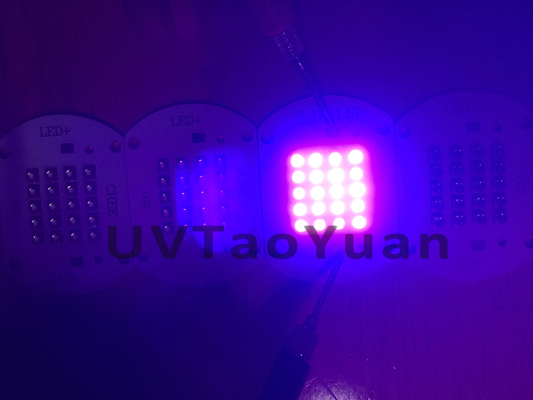 Factory price 50w UVA led module 405nm 395nm 385nm high intensity led uv lamp