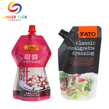 High Barrier Stand Up Laminated Plastic Spout Pouches