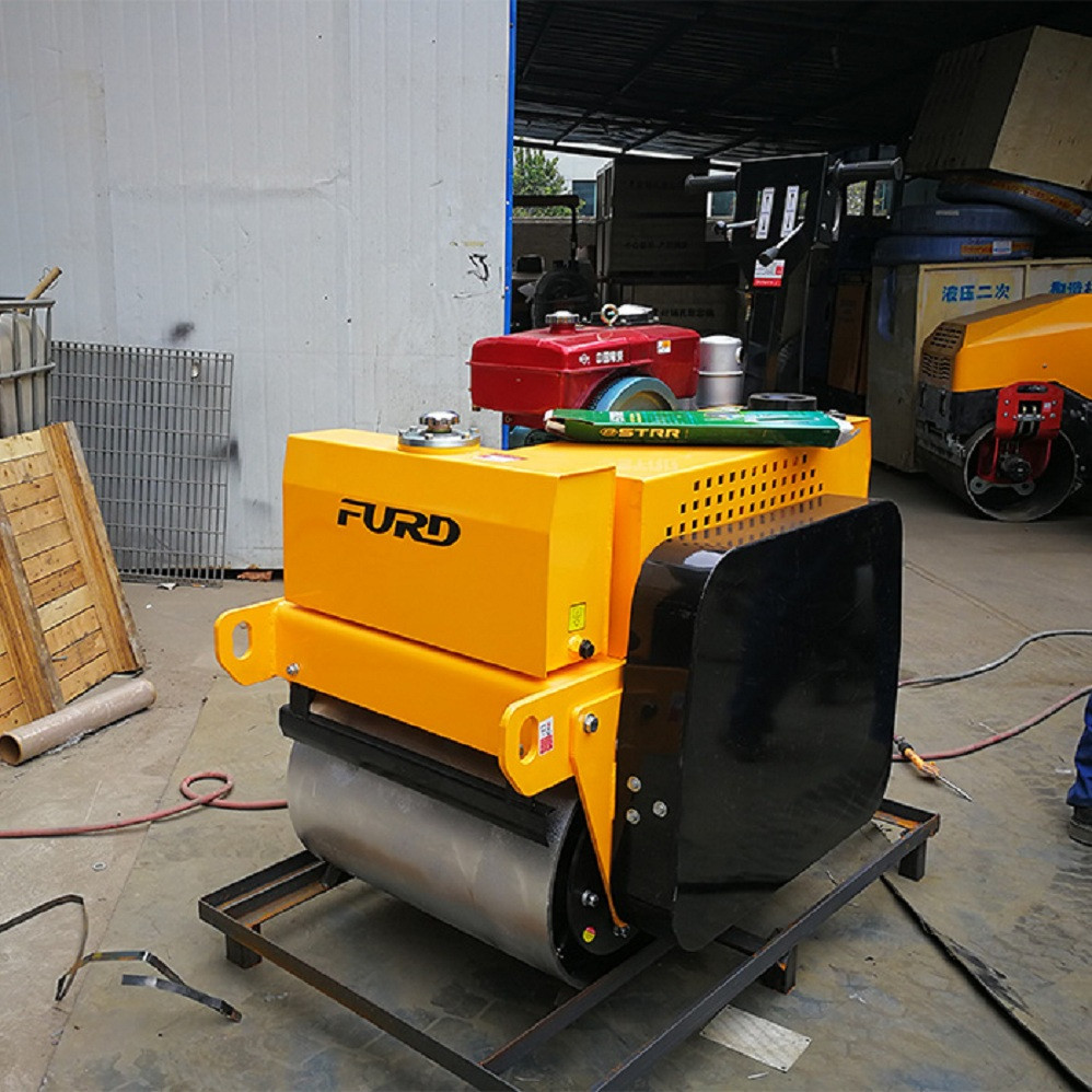 Diesel Road Roller Machine For Road Construction