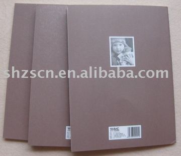 Kraft paper cover notebook