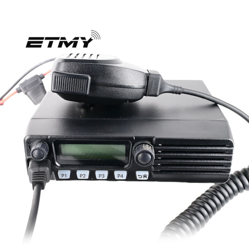 High Power 100W ECOME ET-M90D Vehicle Car Mobile Radio Communicator Base Station VHF UHF Dual Frequency Transceiver