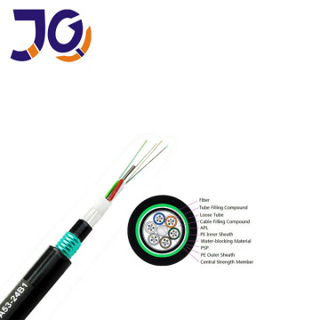 Direct Buried Fiber Optic Cable 24 Core
