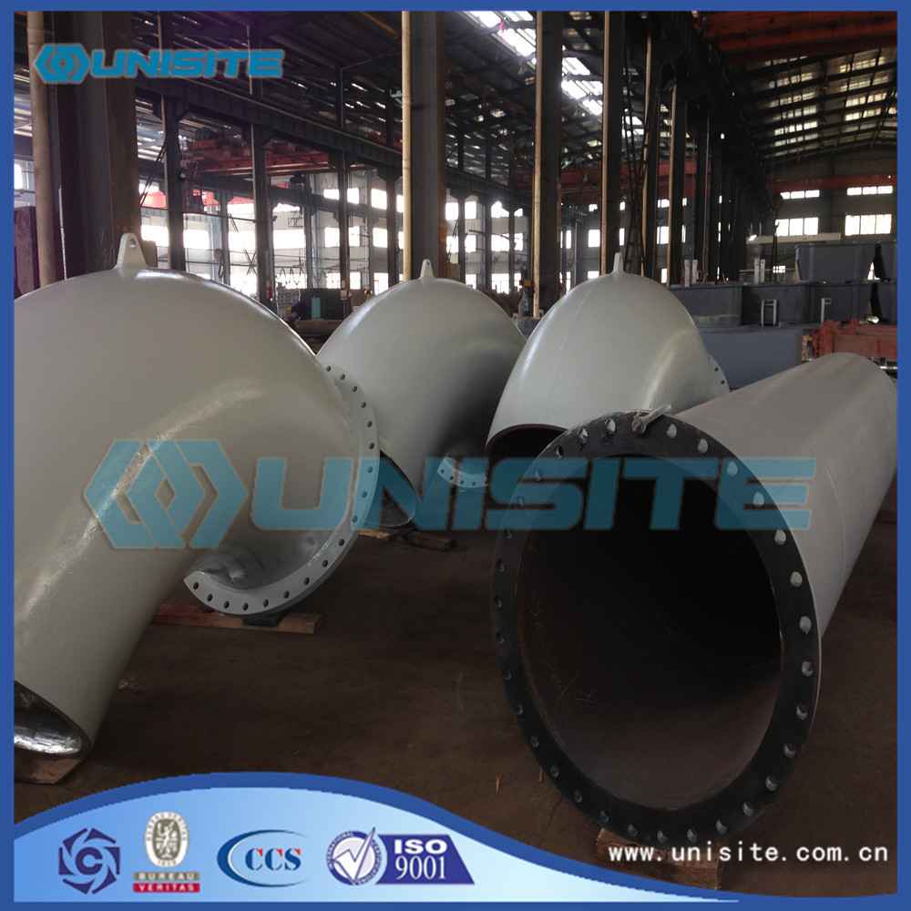 Steel pressed pipe bend fitting