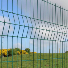 triangle bend wire mesh fence