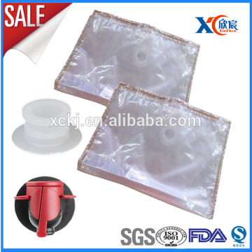 aseptic plastic bag in box for egg liquid,egg liquid bag in box with spout