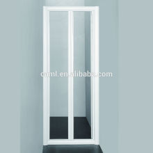 CAML small space customize white frame shower screen