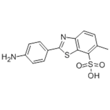 2- (4- 아미노 페닐) -6- 메틸 -1,3- 벤조 티아 졸 -7- 설 폰산 CAS 130-17-6