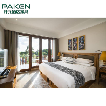 New Arrival Bali Resort Villa Solid Wood Furniture Packages