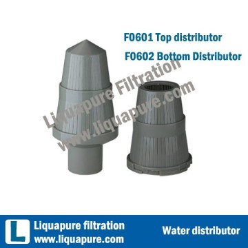 3/4" fleck top and bottom water distributor for 818, 835, 844, 1054, 1252 frp tank