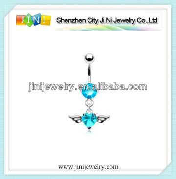 Wholesale angle navel ring