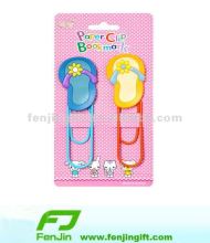 Shoe shape rubber bookmark