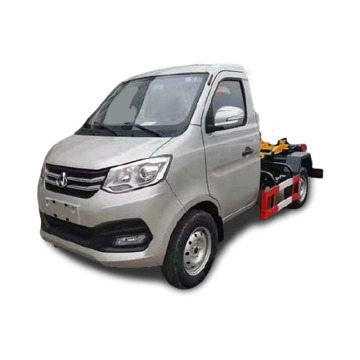 Changan 3 cubic hook arm garbage truck