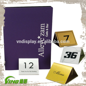 Stand Menu Board Table Menu Card Holder Table Menu Stand