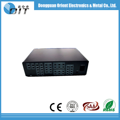Professional Sheet Metal OEM box & case with sheet metal processing network cabinet